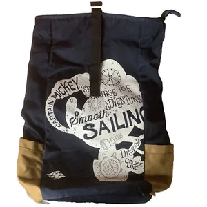 DISNEY CRUISE LINE DCL Captain Mickey nautischer RUCKSACK NEU blau khaki NEU - Bild 1 von 5