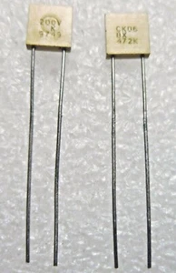 C062K472K2X5CA AVX MULTILAYER CERAMIC CAPACITOR MLCC 10-PC LOT - Picture 1 of 3