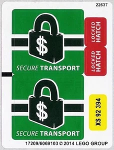 LEGO 76015 - Ultimate Spider-Man - Doc Ock Truck Heist - STICKER SHEET - Picture 1 of 1