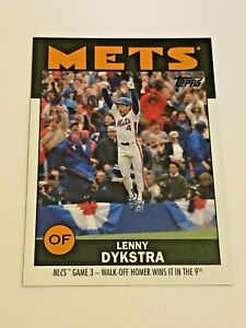 Lenny Dykstra Baseball New York Mets Sports Trading Cards 