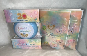 New Tokyo Disney Duffy Colorful Happiness 20th Anniversary Candy & Round Tin - Picture 1 of 14