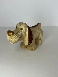 Artesania Rinconada Ton Basset Hound Hund Figur, Uruguay, handgefertigt, signiert - Bild 1 von 5