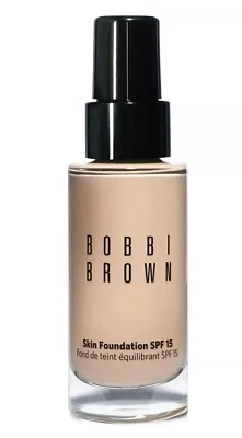 Base Bobbi Brown Skin SPF15 Tono C-026 COOL MARFIL 1 oz / 30 ml Nueva en Caja Foto 1 de 4