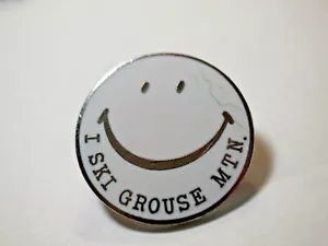 Grouse Mountain Ski Resort Skiing Pin I Ski Grouse MTN - Picture 1 of 1