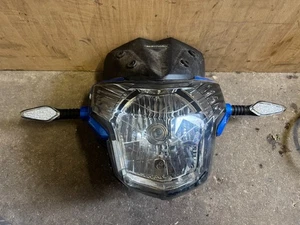 ⭐ LEXMOTO ZSX-F 125CC 2017-2021 HEADLIGHT NOSE PANEL FAIRING   FREE UK POST⭐ - Picture 1 of 8