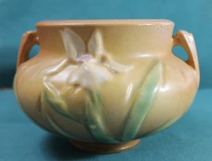 ROSEVILLE IRIS #647-3 VASE - Bild 1 von 5