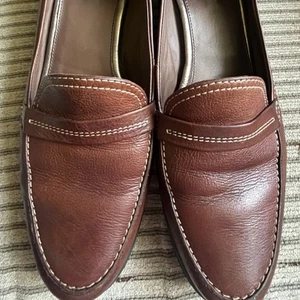 Scarpe casual da donna Ecco con tacco a blocco in pelle marrone misura 39 - Foto 1 di 7