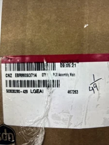 L-G EBR86093714 PCB ASSEMBLY,MAIN - Picture 1 of 3