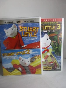 Stuart Little 1,2,3 DVD Lot Michael J Fox - Picture 1 of 3