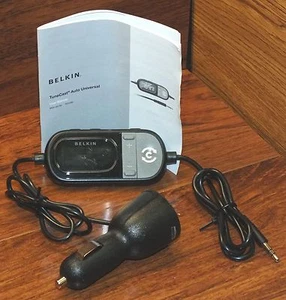 Belkin TuneCast Auto Universal (F8Z439) FM Audio Transmitter w/ 3.5mm Jack! - Picture 1 of 5