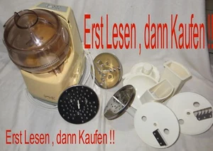 Ronic SFR200 Küchenmaschine Reibescheibe Deckel Schüssel Einzelteile Original - Bild 1 von 37