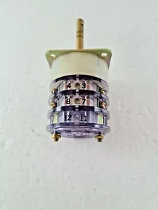 INTERRUPTOR SELECTOR NAKAMURA ELÉCTRICO DM 20 - Imagen 1 de 7