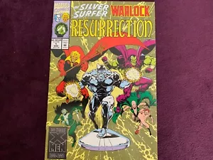 The Silver Surfer "WARLOCK" Resurrection #1 marzo 1993 cómic, Marvel S & B - Imagen 1 de 5