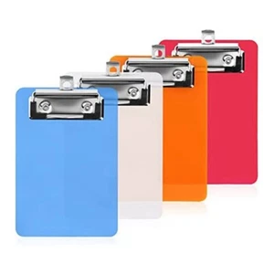 4inch X 6inch Clipboard Size Plastic Clipboard O2R83767 - Picture 1 of 10