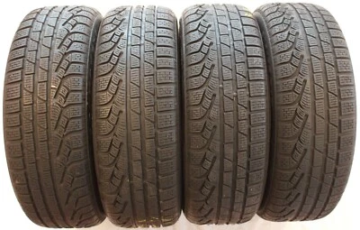 4x Winterreifen Pirelli Sottozero 205/55 R17 91H M+S RSC RunFlat BMW Stern 6,6mm - Bild 1 von 4