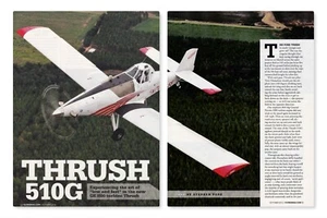 Informe de aeronaves Thrush 510G AG 18/06/2025e - Imagen 1 de 1