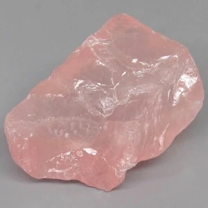 SPLENDID! 36.50ct.Ultra Natural Rose Pink Quartz Brazil Shapeless Rough 26x16mm. - Picture 1 of 4