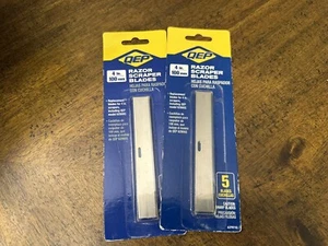 Set mit 2 Packungen (5 Stück) QEP Rasierklingen 4" 62901 - Bild 1 von 1