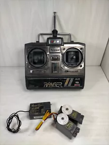 HITEC RANGER 2 RC controller transmitter receiver SET 2 CH 27Mhz BOAT II - Picture 1 of 11