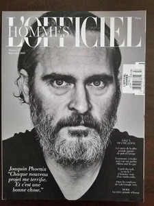 L'Officiel Hommes #57 September 2018 Joaquin Phoenix VERY FINE - Picture 1 of 4