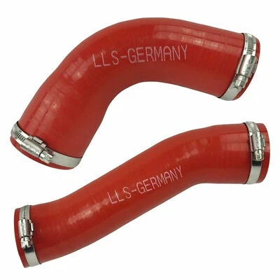 2x LADELUFTSCHLAUCH TURBO FÜR JAGUAR X TYPE 2.0 D 2.2 D C2S26986 4X43  9L474-AB - Bild 1 von 4