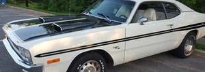 STRIPES FIT Dodge Demon Dart Duster style Side stripes Tail Stripe 71 72 kit 3M - Picture 1 of 3