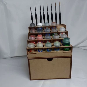 Citadel Lackregal Citadel Paint Rack 20 Töpfe 1 Schublade tief Deep drawer - Bild 1 von 6