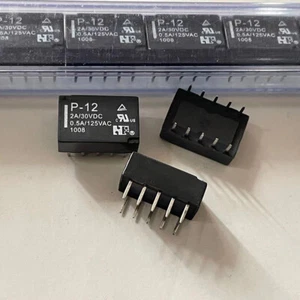 1Pc FORWARD P-12 12VDC Magnetic Latching Relay DIP10 2A 30VDC - Bild 1 von 1