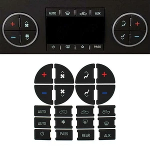 Kit de reparación de botones AC AUX + reemplazo de tablero para GMC Chevy 2007-13 calcomanía pegatina - Imagen 1 de 7