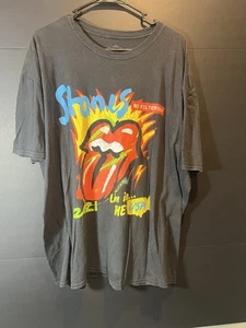 Camiseta negra The Rolling Stones No Filter Tour 2021 XXL mercancía de concierto - Imagen 1 de 10