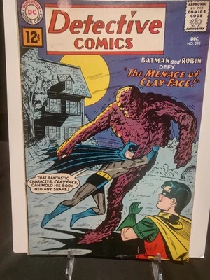 DETECTIVE #298 - NICE VG/FN 5.0 - 1ST S.A. CLAYFACE - 1961 - LOW $595 B.I.N. ! - Image 1 of 4