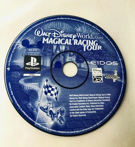 Video Game Disney World Quest Magical Racing Tour Disc Only PlayStation 1 PS1 - Picture 1 of 1