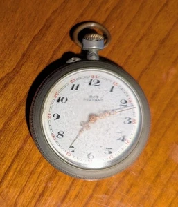 BOT PEZENAS France Taschenuhr Frankreich - DEPOSE ARGENTAN antik  - Bild 1 von 7