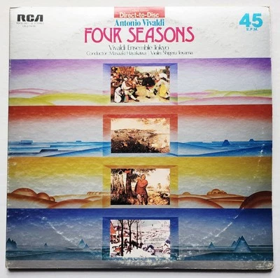 VIVALDI ENSEMBLE TOKYO - ANTONIO VIVALDI FOUR SEASON LP 1978 IMPORT 2 X VINYL - Image 1 of 4