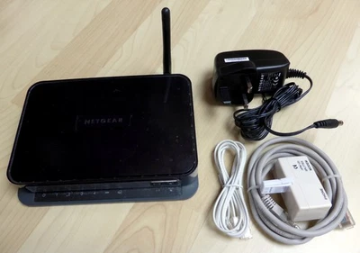 Netgear DGN100 ADSL2+ modem router, N150 Wi-Fi - Image 1 of 3