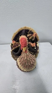  Cesto di tacchino e anelli tovaglioli tacchino carta paglia materiali misti set 7 - Foto 1 di 14