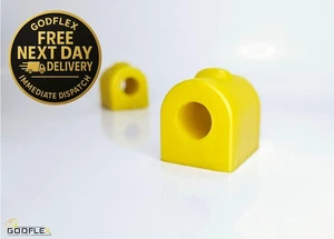 For Ford Fusion Front Anti Roll Bar Bushes 19mm All Models 02-12 Pair in Poly - Picture 1 of 3