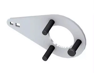 Summit Harmonic Balancer Wrench Use 1/2" Ratchet Chevy LS1 Steel Zinc Plated Ea - Bild 1 von 6