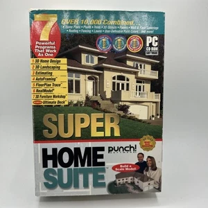 Super Home Suite PC CD 3D Home Design Model Software Windows XP - Picture 1 of 6