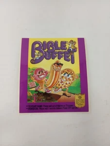 Adesivo originale autentico Bibbia buffet albero della saggezza Nintendo NES cartuccia etichetta - Foto 1 di 5