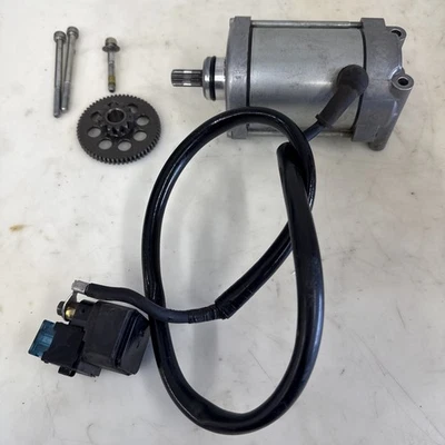 2007 06-10 Yamaha FZ1 FZ1000 FZ1S Starter Motor Solenoid Relay Gear Bolts - Image 1 of 4