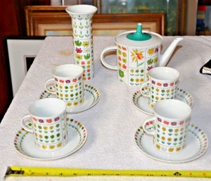 Vintage Emilio Pucci Tee-/Kaffeeservice "Piemonte" von Rosenthal um 1960 - makellos - Bild 1 von 9