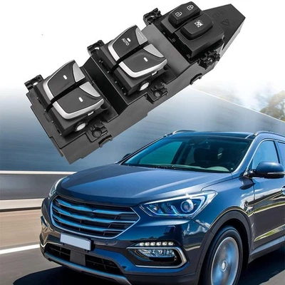 Interruptor de control de ventana eléctrica Sport Master Sport 2012-2016 Hyundai Santa Fe Santa Fe Foto 1 de 4