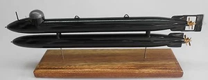 Neger Germany Human Torpedo Mahogany Kiln Dry Wood Model Large New - Picture 1 of 1