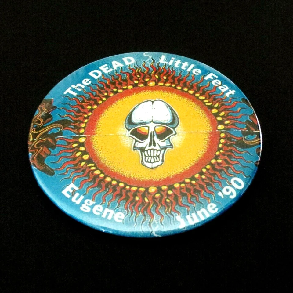 Grateful Dead Pin Oregon Ducks Autzen Eugene OR 1990 6/23,24/90 Dave's Picks 44 - Image 1 of 4