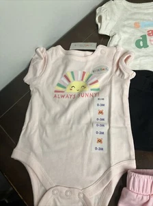 6 Piece Baby Clothes Pack 0-3 Months/3 - 6 Months Girls - Picture 1 of 9