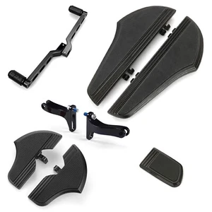 For harley Defiance floorboards Heel Toe Shift Lever Foot boards Road glide FLTR - Picture 1 of 12