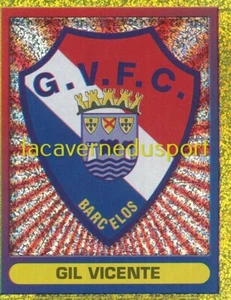 274 EMBLEMA BADGE FOIL # GIL VICENTE FC STICKER PANINI FUTEBOL 1999 2000 - Foto 1 di 1