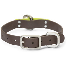 NEW West Paw Brown and Green Jaunts 1" x 21" - 27" XLarge Waterproof Dog Collar
