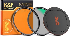 K&F Concept Magnetic 67mm Circular Polarizers Filter Kit 28 Multi-Layer Coatings - Picture 1 of 6